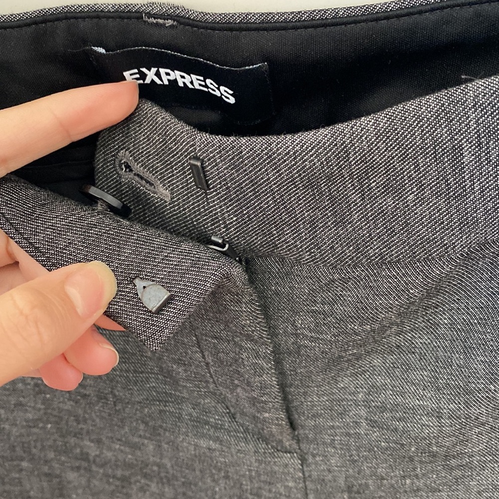 Express | Stretch Columnist Barely Boot Mid Rise … - image 3